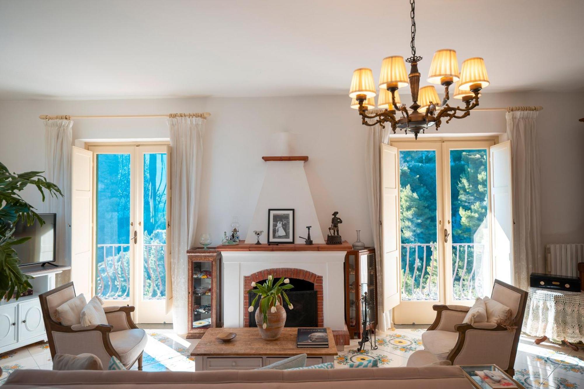 Villa Punta Del Sole Positano Eksteriør billede
